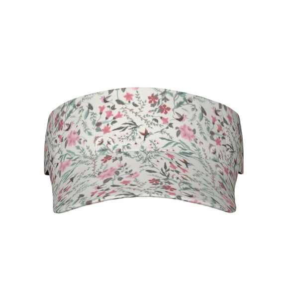 Xecao Fairy Floral for Adult Sun Cap offers versatile sun protection with adjustable Velcro for a secure fit.