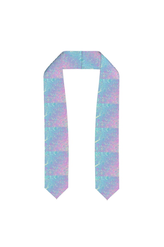Fantasy Gradient Print Graduation Shawl Stole Honor Stole Adult 72" Academic Commencements