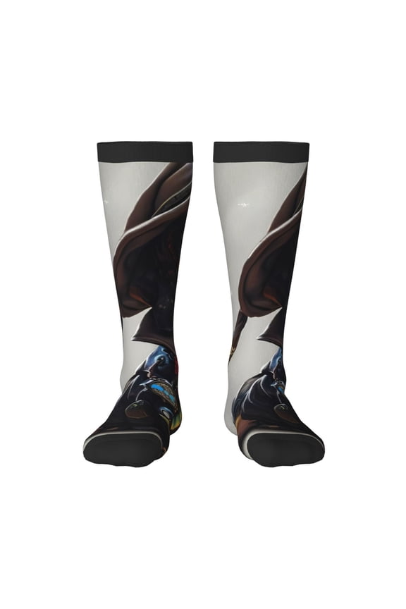 Fantasy Wizard Dog Art Print Compression Socks for Both Men And Women for Running, Travel, Flight, Nurse