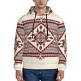 thumbnail image 1 of Xecao Fashion Tatreez Pattern Men's Adult Pullover Hoodie,Hooded Sweatshirt-3X-Large, 1 of 7