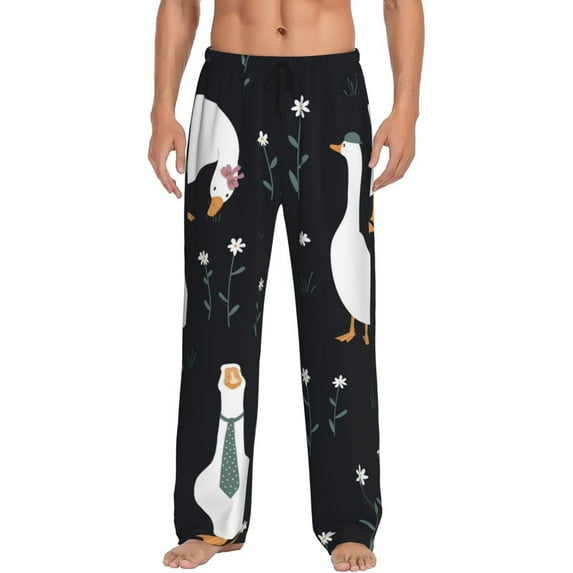 Xecao Fashionable Goose Men's Straight Lounge Pajama Pants: The Ultimate in Comfortable Sleepwear