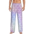 thumbnail image 1 of Xecao Fish Scale1 Men's Straight Lounge Pajama Pants: The Ultimate in Comfortable Sleepwear, 1 of 9