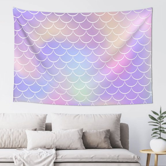 Xecao Fish Scale1 Print Tapestry, Wall Hanging Room Funny Decor, Backdrop Room Decor for Bedroom Living Room dormitory