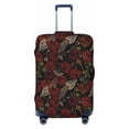 thumbnail image 1 of Xecao Fishbone Rose print Elastic Luggage Cover, with double-sided print , is perfect for travel, business, and daily use, 1 of 9
