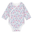 thumbnail image 1 of Xecao Flamingo and Pineapple Print Baby unisex-baby Cotton Long-sleeve Bodysuits-2 Years, 1 of 6