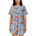 thumbnail image 1 of Xecao Flamingo print Swimsuit for women, Summer-ready, sporty style.Quick-dry fabric. Many sizes & colors., 1 of 9