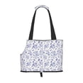 thumbnail image 1 of Xecao Floral Butterfly for Cat Carrier Small Dog Handbag: The Ideal Travel Companion for Your Pet, 1 of 8