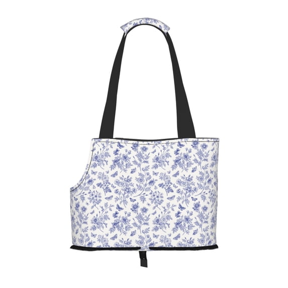 Xecao Floral Butterfly for Cat Carrier Small Dog Handbag: The Ideal Travel Companion for Your Pet