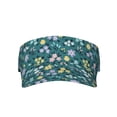thumbnail image 1 of Xecao Floral for Adult Sun Cap offers versatile sun protection with adjustable Velcro for a secure fit., 1 of 8