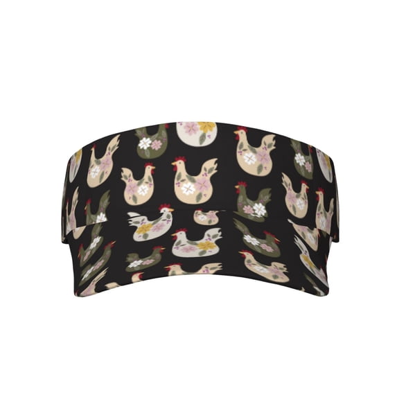 Xecao Flowe Rooster for Adult Sun Cap offers versatile sun protection with adjustable Velcro for a secure fit.