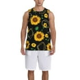 thumbnail image 1 of Xecao Flower (2) print basketball shirt for both men and women, a unisex basketball jersey perfect for theme parties-XX-Large, 1 of 6