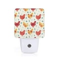 Xecao Flower Chicken for Night Light a Wallmounted LED Fixture with