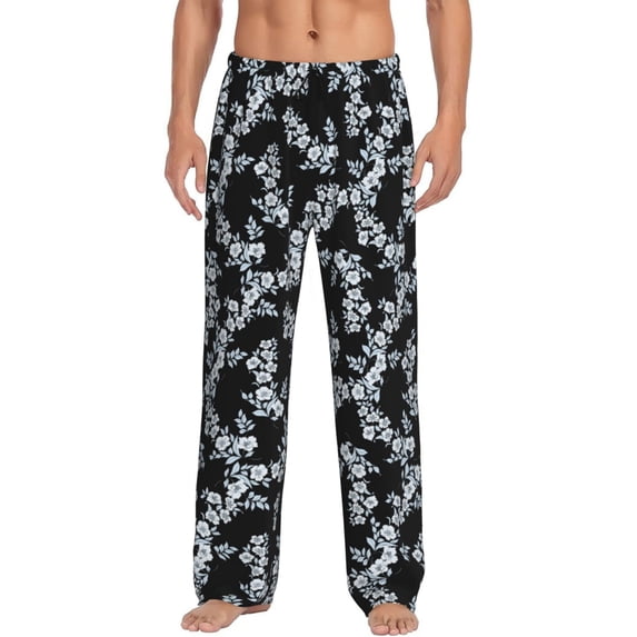 Xecao Flower Men's Straight Lounge Pajama Pants: The Ultimate in Comfortable Sleepwear