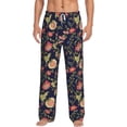 thumbnail image 1 of Xecao Flower Men's Straight Lounge Pajama Pants: The Ultimate in Comfortable Sleepwear, 1 of 9