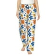 thumbnail image 1 of Xecao Flower Women's Straight Lounge Pajama Pants: The Epitome of Relaxed Sleepwear, 1 of 9