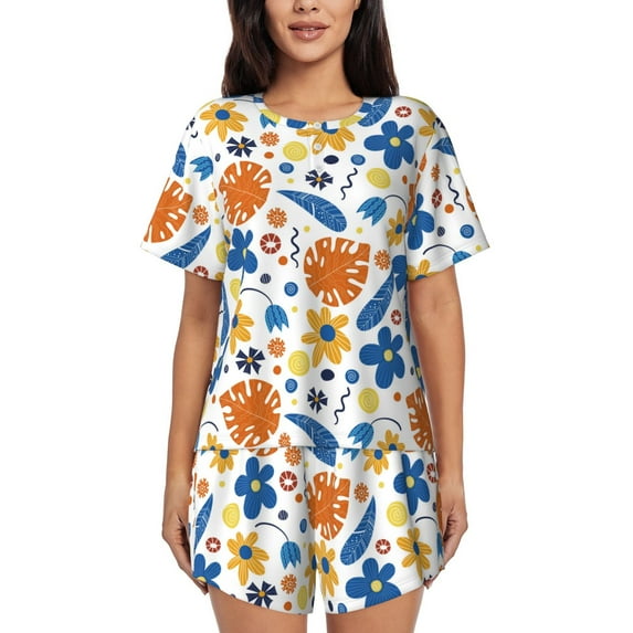 Xecao Flower print Swimsuit for women, Summer-ready, sporty style.Quick-dry fabric. Many sizes & colors.