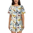 thumbnail image 1 of Xecao Flowers Butterfly print Swimsuit for women, Summer-ready, sporty style.Quick-dry fabric. Many sizes & colors., 1 of 9