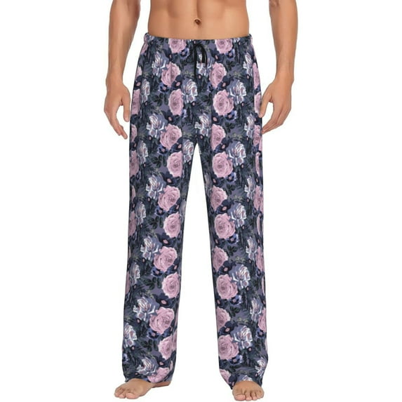 Xecao Flowers Men's Straight Lounge Pajama Pants: The Ultimate in Comfortable Sleepwear