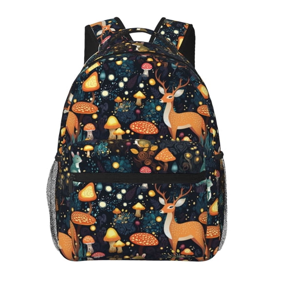 Xecao Forest Elf Backpack, a stylish and functional choice for both men and women, is the perfect basic bookbag for college, work, or travel