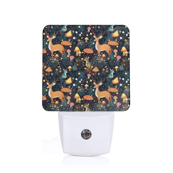 Xecao Forest Elf for Night Light - a Wall-mounted LED Fixture with A Dusk-to-dawn Sensor, Ideal for Bedrooms, Bathrooms, Hallways, and Kitchens-US