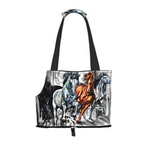 Xecao Four Running Horses for Cat Carrier Small Dog Handbag: The Ideal Travel Companion for Your Pet