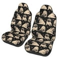 thumbnail image 1 of Xecao French Bulldog Print Car Seat Cover in That Fits Most Cars, Vans, SUVs, and Trucks., 1 of 7