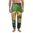 thumbnail image 1 of Xecao Fresh Passion Fruit Still Life Print Active Tech Joggers for Men, Mens Sweatpants Lounge Pants with Pockets-3X-Large, 1 of 5