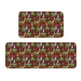 thumbnail image 1 of Xecao Frogs and Mushrooms Patten Kitchen Rugs and Mats Sets,2 Pieces Non-Slip Washable Rugs, Kitchen Mat for Floor,Suit for Kitchen Decor and Accessories, 1 of 6