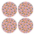 thumbnail image 1 of Xecao Fruit for MDF Cork Coaster 4 Pcs,Drink Coasters,Suit for House Warming Gifts New Home ,Coffee Table Decor-Round Shape, 1 of 7