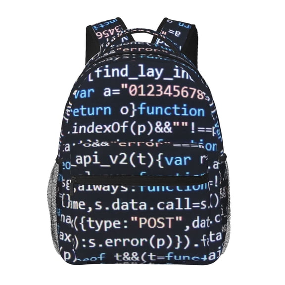 Xecao Function Source Code Backpack, a stylish and functional choice for both men and women, is the perfect basic bookbag for college, work, or travel