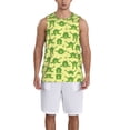 thumbnail image 1 of Xecao Funny Frogs print basketball shirt for both men and women, a unisex basketball jersey perfect for theme parties-Medium, 1 of 6