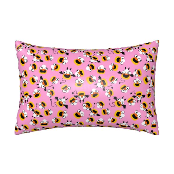 Xecao Funny corn spider web A Pattern Satin Pillowcases for Hair and Skin, Luxurious and Silky Pillow Cases with Envelope Closure, 20x30 Inches