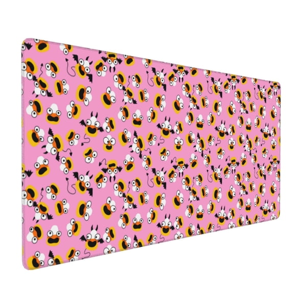 Xecao Funny corn spider web A Print Large Mouse Pad, 16x35.5in Mousepad, Professional Non-Slip Rubber Base Big Mouse Pad, Mouse Pad for Gaming & Office Full Desk Mouse Pad