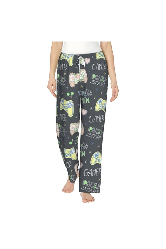 Gamers Women's Straight Lounge Pajama Pants: The Epitome of Relaxed Sleepwear