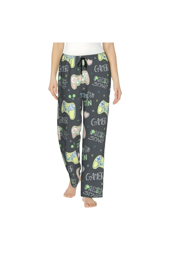 Gamers Women's Straight Lounge Pajama Pants: The Epitome of Relaxed Sleepwear