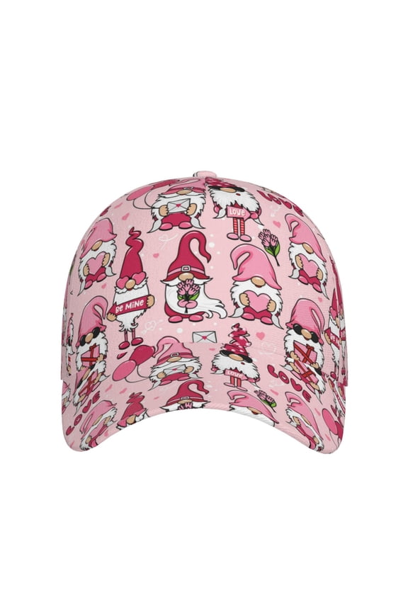 Garden Gnomes for Baseball Cap: Unisex, crafted from classic polyester twill fabric, featuring a soft unconstructed design