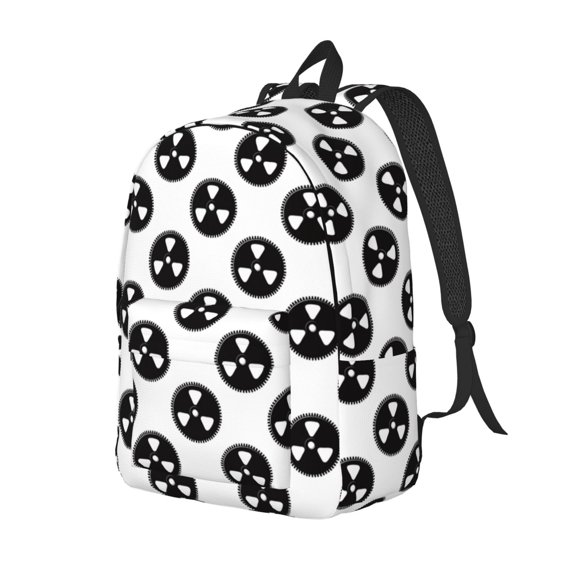 Xecao Gear Tools Canvas College Laptop Backpack, a durable rucksack designed for both men and women, ideal for travel, school, and daily use-Medium