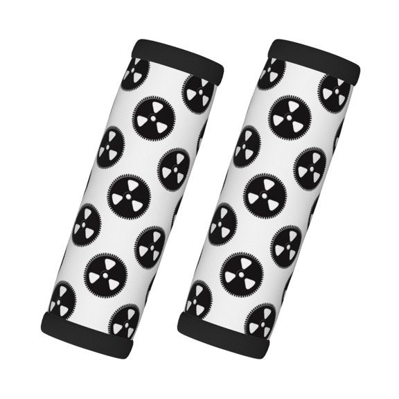 Xecao Gear Tools Print 2 Pack Luggage Handles Wrap Grips Identifiers Bright Luggage Markers, Unique Travel Essentials,Bright Luggage Markers