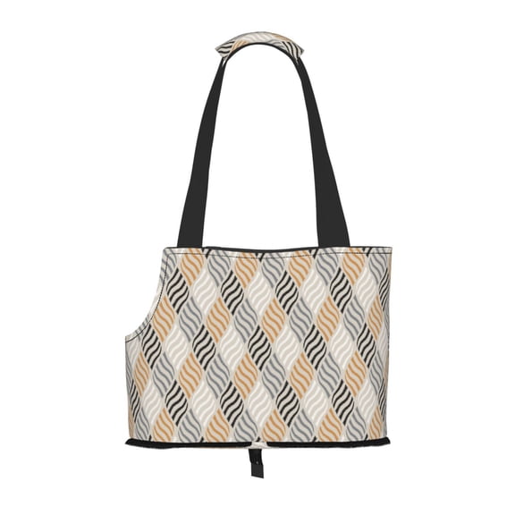 Xecao Geometric for Cat Carrier Small Dog Handbag: The Ideal Travel Companion for Your Pet