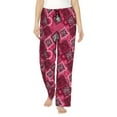 thumbnail image 1 of Xecao Geometry Women's Straight Lounge Pajama Pants: The Epitome of Relaxed Sleepwear, 1 of 9