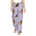 thumbnail image 1 of Xecao German Shepherd Dog Women's Straight Lounge Pajama Pants: The Epitome of Relaxed Sleepwear, 1 of 9