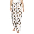 thumbnail image 1 of Xecao German Shepherd Dog Women's Straight Lounge Pajama Pants: The Epitome of Relaxed Sleepwear, 1 of 9