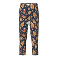 thumbnail image 1 of Xecao Gingerbread Delights Print Teenagers' Pajama Pants Long Sleep Pants Soft Elastic Waist Pajama Bottoms Elastic waist with 2 Pockets 5-16 Years-XS(5-6), 1 of 6