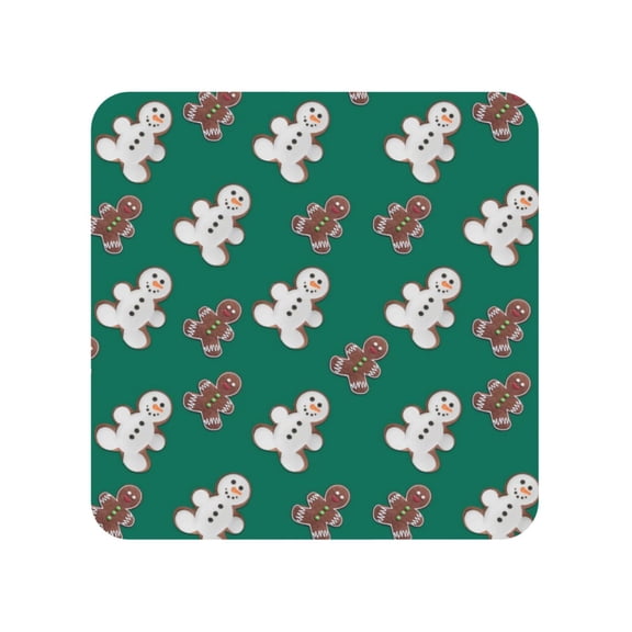 Xecao Gingerbread Snowman Cookies for Fridge Magnets - Fun Decorative Refrigerator Magnets, Cute and Soft for Stylish Kitchen Accents