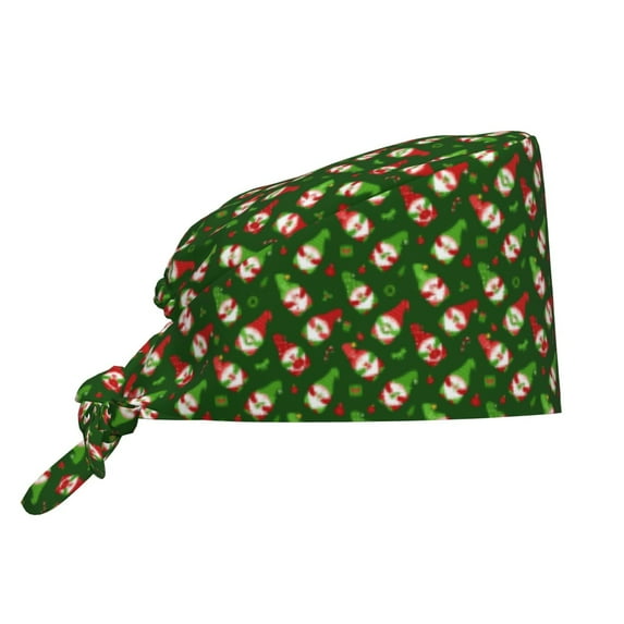 Xecao Gnomes In Caps Print Men Women Adjustable Working Cap with Button Unisex Hats Sweatband