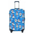 thumbnail image 1 of Xecao Gnomes in USA print Elastic Luggage Cover, with double-sided print , is perfect for travel, business, and daily use, 1 of 9