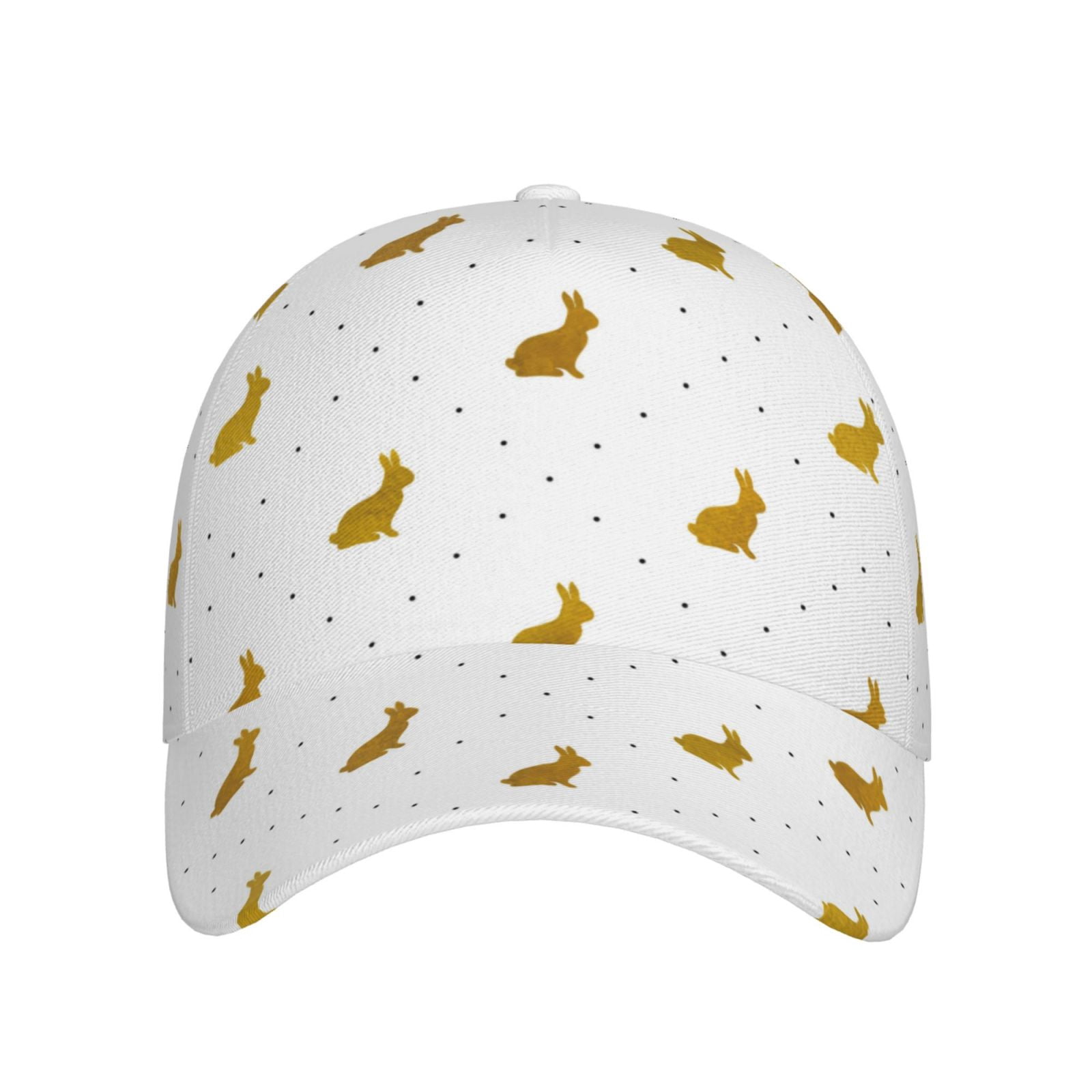 Xecao Gold Rabbit for Baseball Cap: Unisex, crafted from classic ...