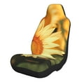 thumbnail image 1 of Xecao Golden Sunflower In Field for Automotive Seat Covers for Cars Trucks and SUVs – Gray Car Seat Covers for Front Seats, Truck Seat Protectors-2 PCS, 1 of 9