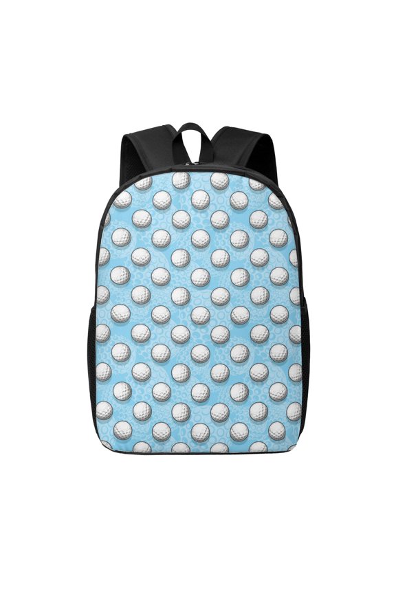 Golf Balls 1 print Travel Backpack, Large Computer Backpack for Men Women, College School Rucksack Book Bag