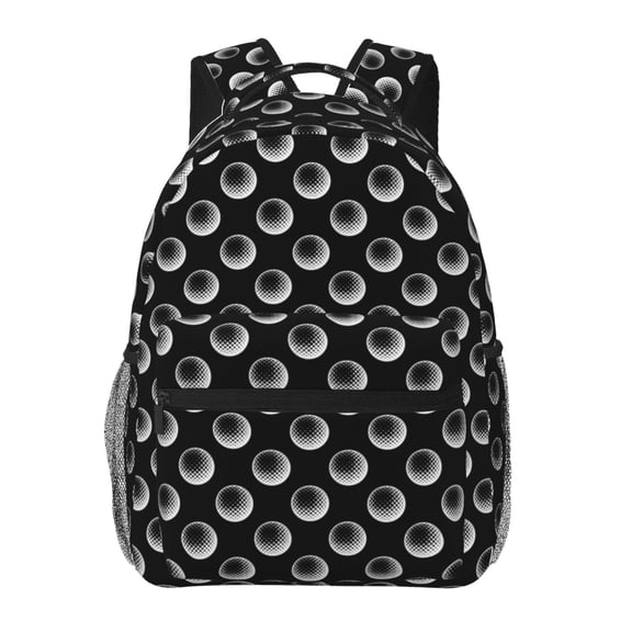 Xecao Golf Balls Backpack, a stylish and functional choice for both men and women, is the perfect basic bookbag for college, work, or travel